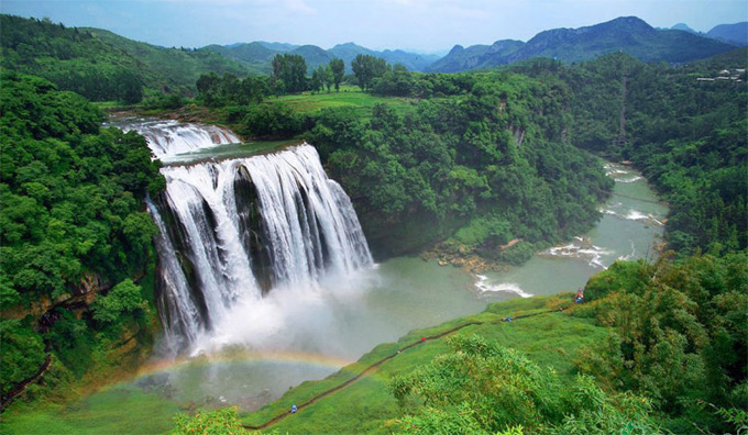 Lạc v&agrave;o thi&ecirc;n đường hoa đỗ quy&ecirc;n - Qu&yacute; Ch&acirc;u, Trung Quốc