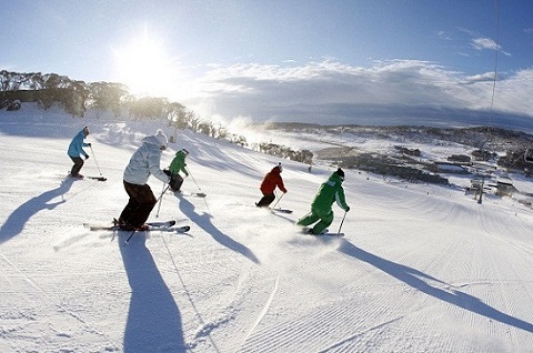 trượt tuyết mùa đông ở hàn quốc