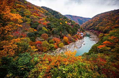 Arashiyama - nơi ngắm mùa thu ở Kyoto đẹp nhất