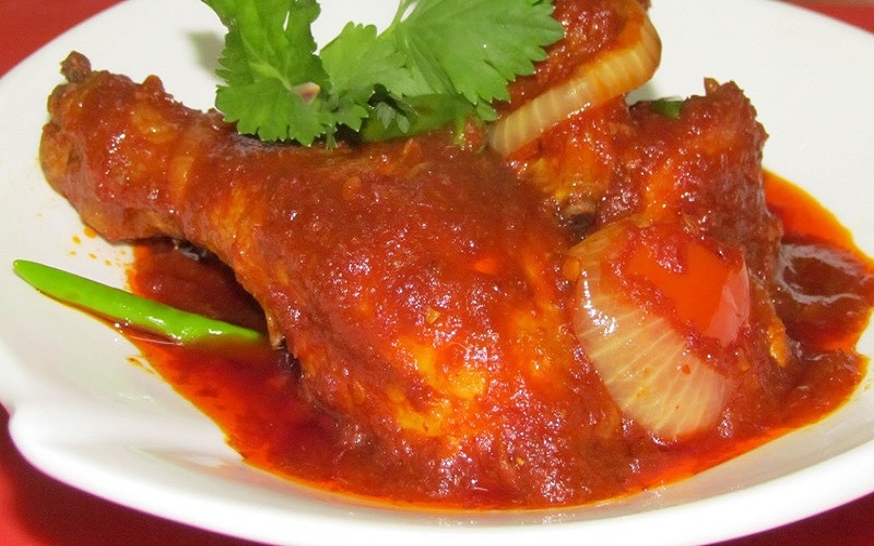 Ayam Masak Merah món ăn được nhiều du khách yêu thích  