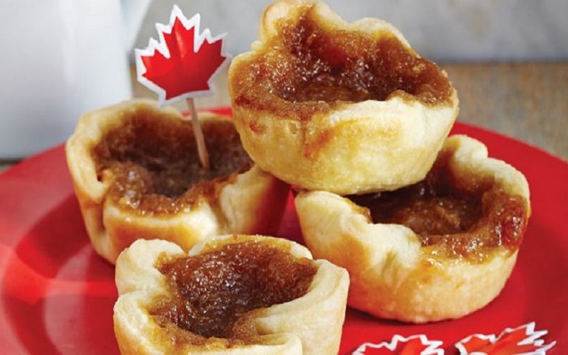 Một loại bánh truyền thống tại Canada mang tên bánh tart bơ