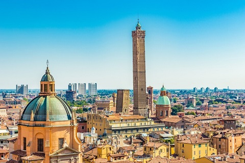 Các thành phố cổ xưa, đổ nát của Bologna
