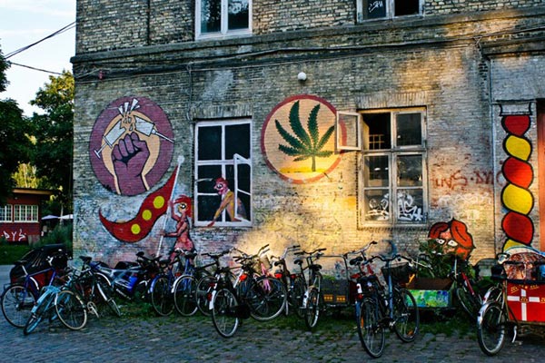 Khu phố lập dị giữa lòng thủ đô Copenhagen Đan Mạch