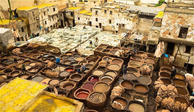 Dấu ấn còn lại của nền văn minh trung cổ ở Fes, Morocco