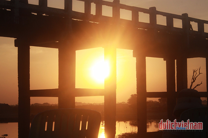 Đến Mandalay tìm điểm ngắm hoàng hôn đẹp nhất thế giới