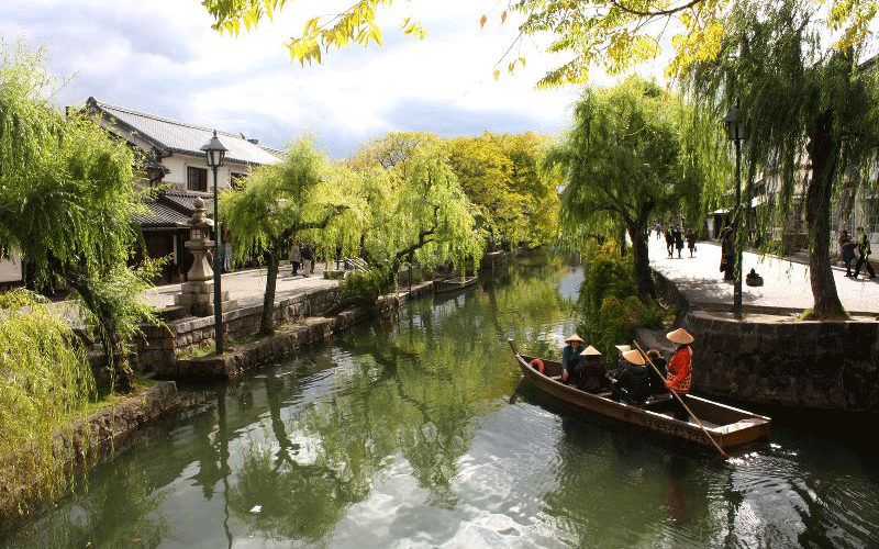  Kurashiki là thành phố cổ bình yên nhất của xứ sở Phù Tang