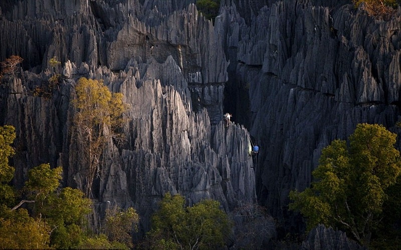 Khám phá rừng đá vôi sắc như dao cạo ở Madagascar