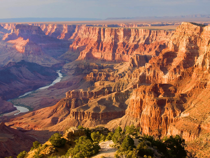 Khung cảnh hùng vĩ ở Vườn Quốc gia Grand Canyon