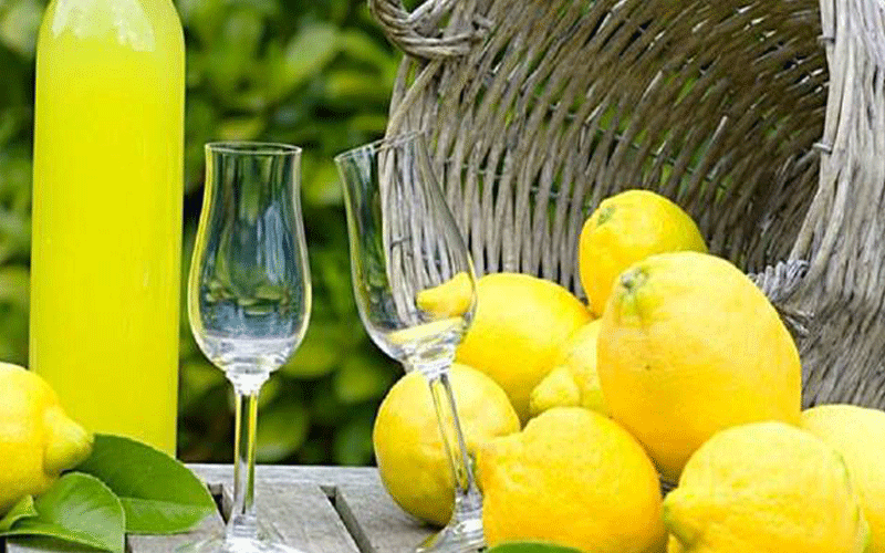 Limoncello - Một loại nước với hương vị chanh tuyệt vời