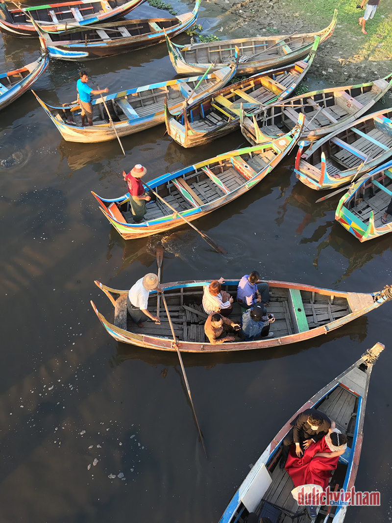 Đến Mandalay tìm điểm ngắm hoàng hôn đẹp nhất thế giới