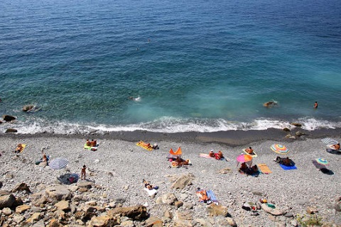 Spiaggia di Guvano, Vernazza, Ý