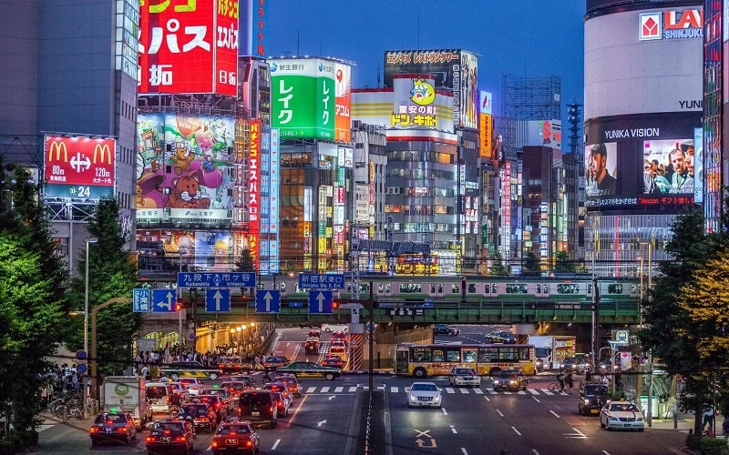 Shinjuku – khu phố đông đúc, tấp nập bật nhất Tokyo