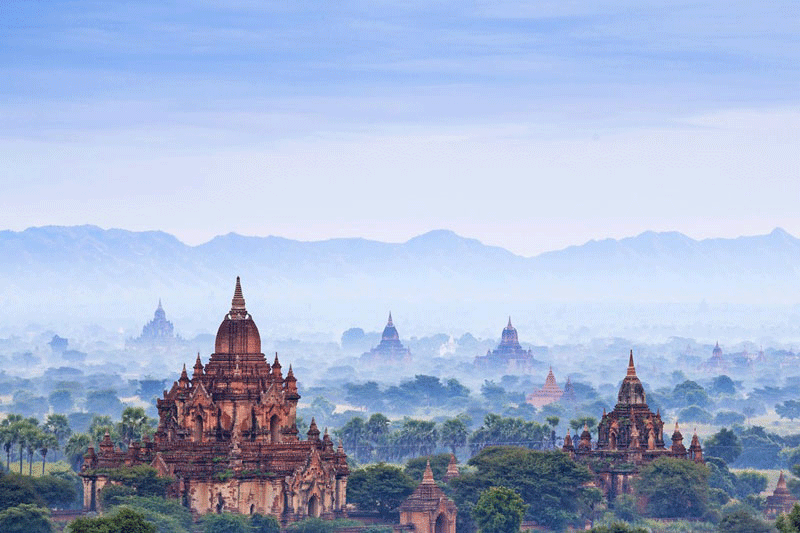 Thành phố Bagan - thành phố rất giống vùng đất ở châu Phi