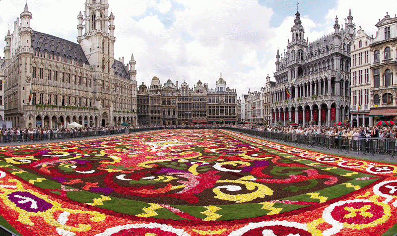 Thành phố Brussels được mệnh danh là “ trái tim Châu Âu”