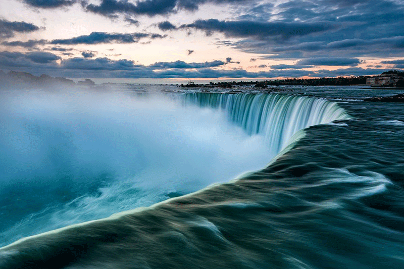 Thác nước Niagara như một tyệt phẩm nghệ thuật