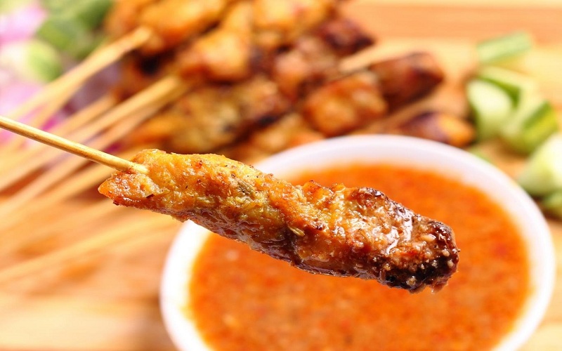 Satay món ngon ưu thích của người dân Malaysia