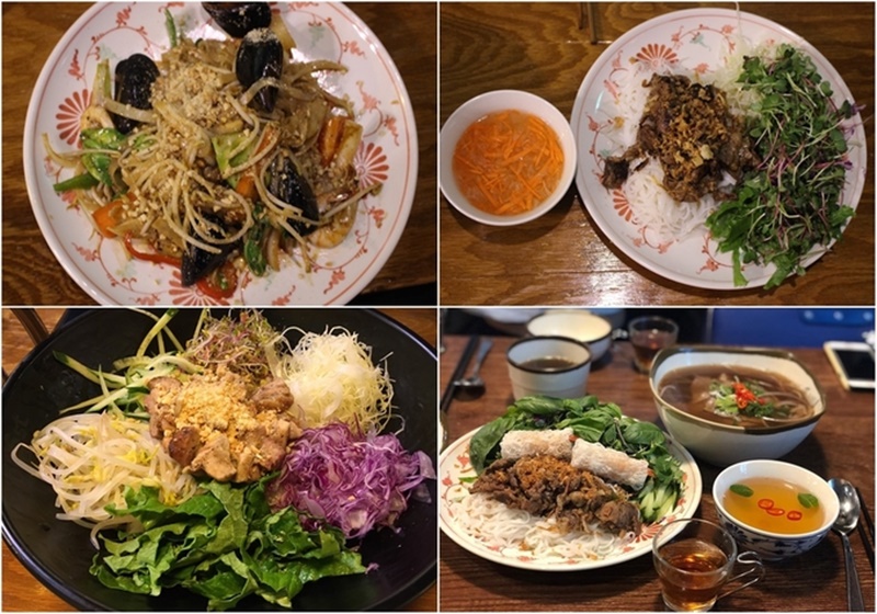 Ngoài phở thì ở đây còn có rất nhiều món ăn Việt khác