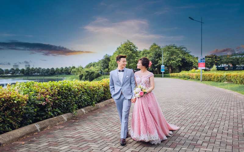 Công Viên Yên Sở - Địa điểm chụp ảnh cưới lạ ở Hà Nội