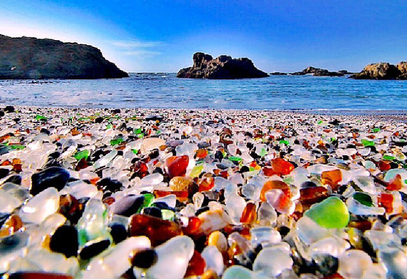 Khám phá Glass Beach – bãi biển thủy tinh trên Vịnh Ussuri
