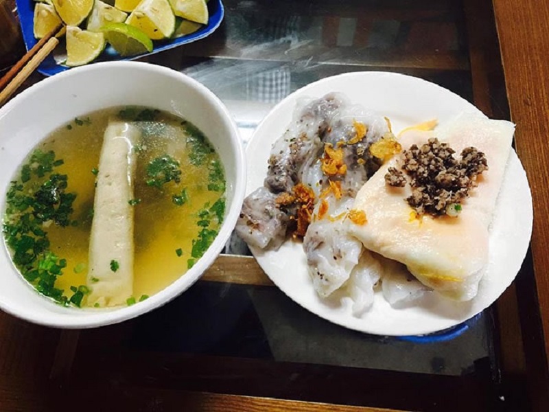 Bánh cuốn nước xương đặc sản nổi tiếng miền núi Hà Giang