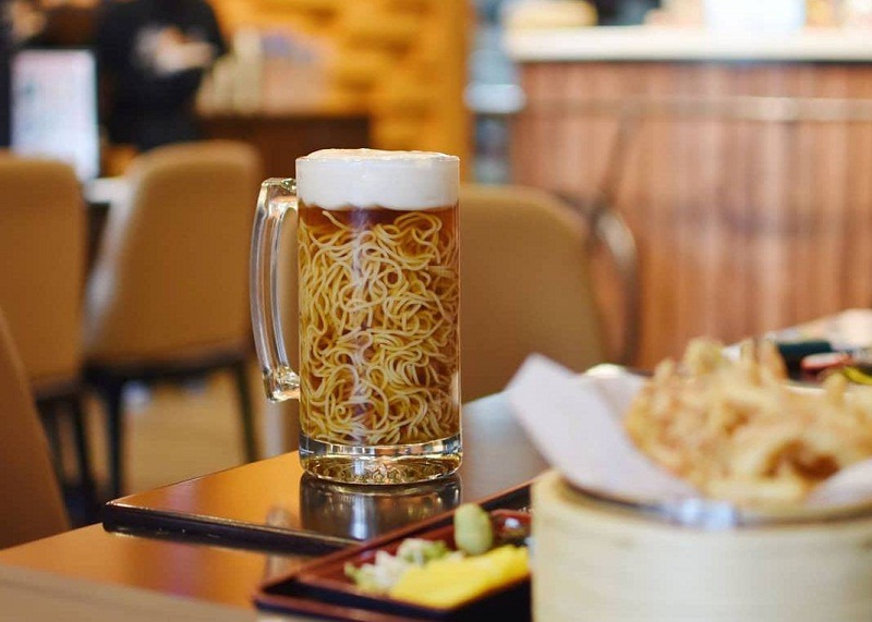 Món bia ramen đang làm mưa làm gió của một nhà hàng Nhật Bản