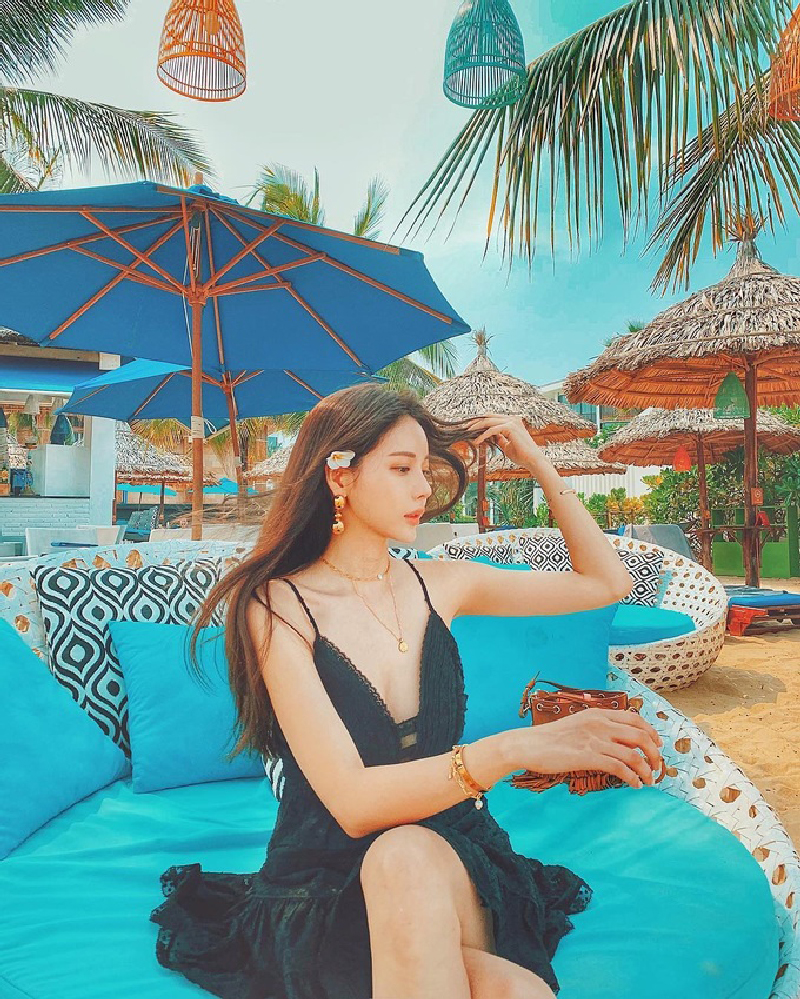 Bản sao của 'Kim Tae Hee' đến nghĩ dưỡng ở một resort tại Hội An 