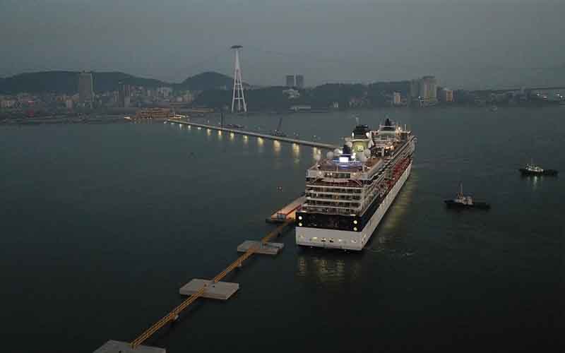 Cảng tàu du lịch quốc tế Hạ Long tiến tới đón tiếp cả khách quốc tế và nội địa