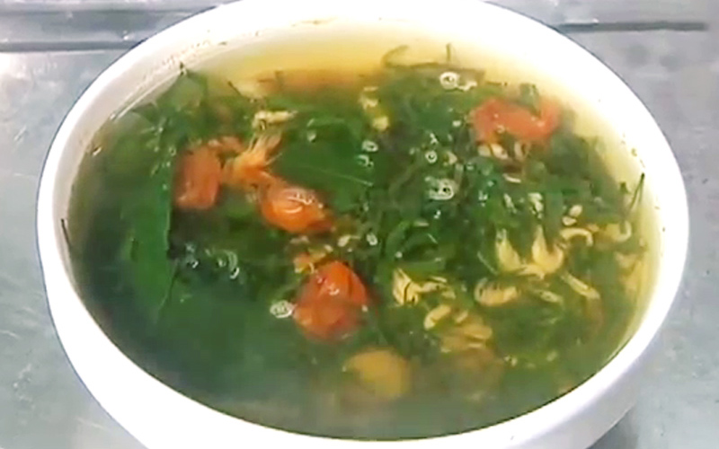 Canh lá lằng Nghệ An