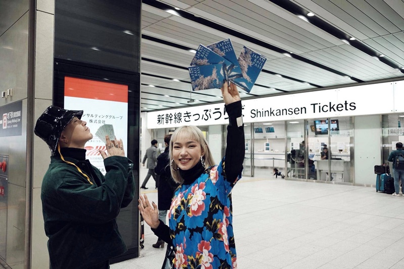 Châu Bùi đã đặt Klook JR Pass 7 ngày toàn Nhật Bản để tiện di chuyển