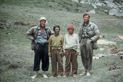 Ch&ugrave;m ảnh lịch sử của người đầu ti&ecirc;n chinh phục Everest