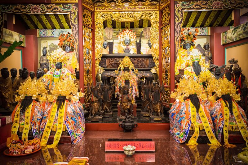 đền thờ Nguyệt lão linh thiêng nhất Đài Loan