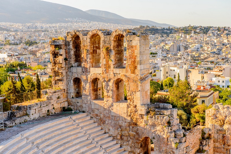 Nhà hát vòng tròn của thành cổ Athens