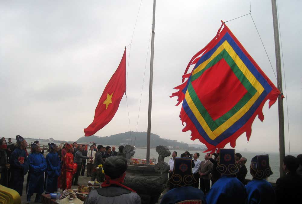Đồ Sơn tổ chức lễ thượng cờ khai hội đảo Dấu