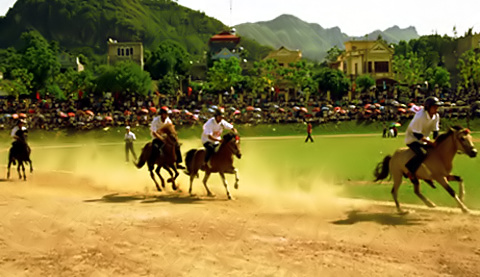 Đua ngựa thồ - n&eacute;t độc đ&aacute;o của văn h&oacute;a v&ugrave;ng cao
