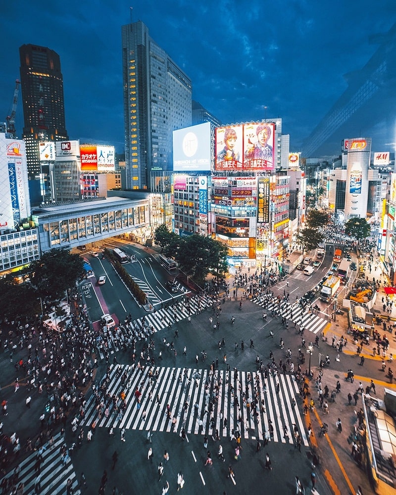 Nhà ga Shibuya của Tokyo đưa đón hơn 2,4 triệu lượt khách mỗi ngày
