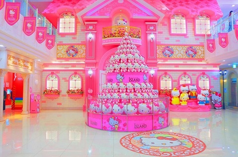 Đảo Hello Kitty - bảo tàng mèo hồng