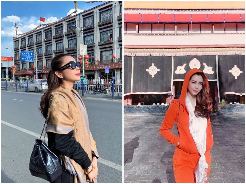 Hoa hậu Huỳnh Vy đã có những trải nghiệm tuyệt vời khi du lịch Tây Tạng 