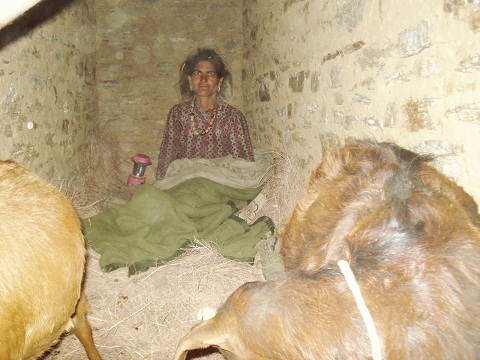 Phụ nữ có kinh sẽ bị cả cộng đồng xua đuổi, phải ngủ chung với súc vật nuôi