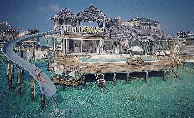 Khu nghỉ dưỡng Soneva Jani thuộc hàng đắt đỏ nhất Maldives