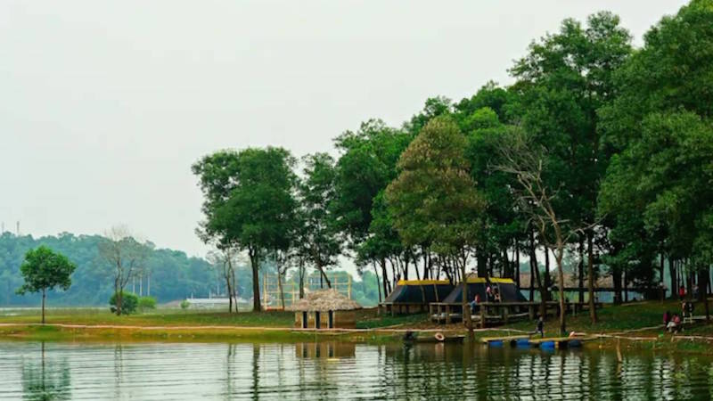 Cắm trại gần Hà Nội 