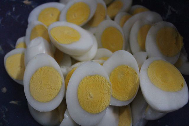 Độc đáo giò trứng Nộn Khê đặc sản nức tiếng đất Ninh Bình