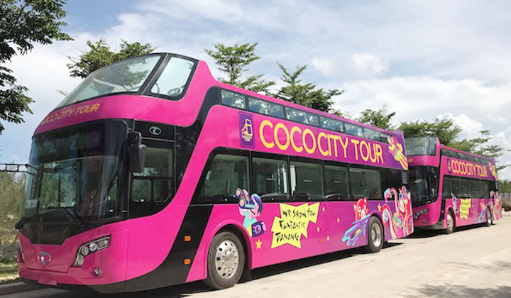 Xe bus du lịch 2 tầng Coco City Tour