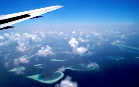 Quần đảo Maldives.