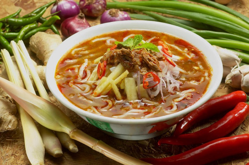 Assam Laksa – món ăn bình dân tại Malaysia nhưng nổi tiếng khắp thế giới