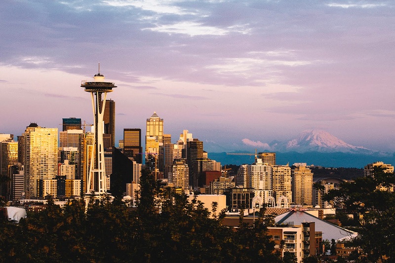 Những tòa nhà cao ngút ngàn ở Seattle