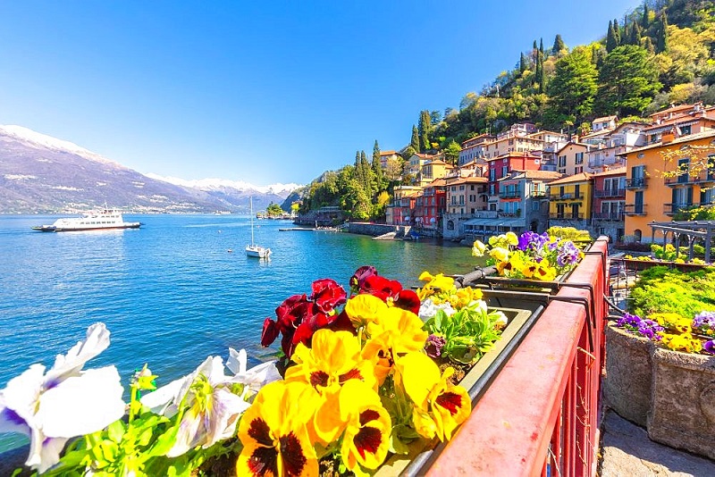 Hồ Como là điểm đến thích hợp cho một chuyến đi xả stress