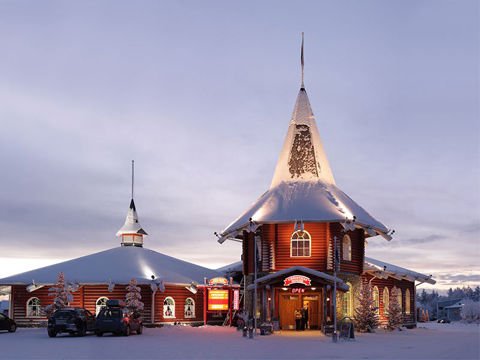 Rovaniemi, Phần Lan có lẽ là địa điểm Giáng sinh tuyệt vời nhất thế giới, nằm ở phía bắc Arctic Circle.