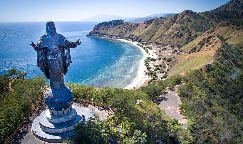 Cristo Rei là bức tượng mà người dân Đông Timor rất tự hào