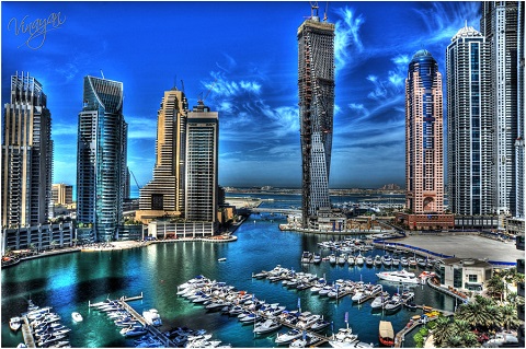 Bến du thuyền Dubai Marina 