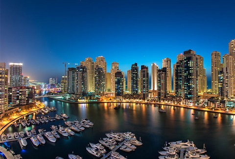 Bến du thuyền Dubai Marina 